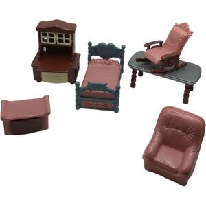 Fisher Price Loving Family Dollhouse Furniture Set of 6